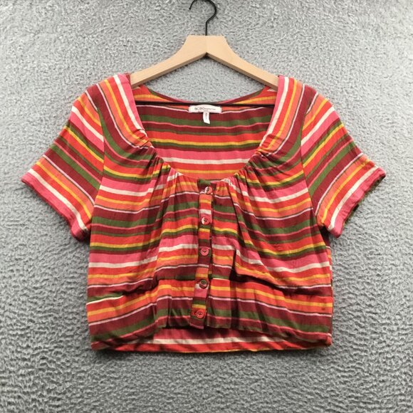 BCBGeneration Striped Top Multi S - Picture 1 of 4